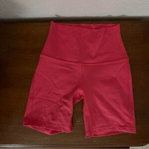 lululemon athletica Women's Red Athletic Shorts